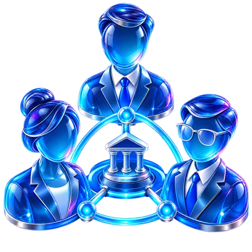 Decorative IDSSPL banking technology illustration