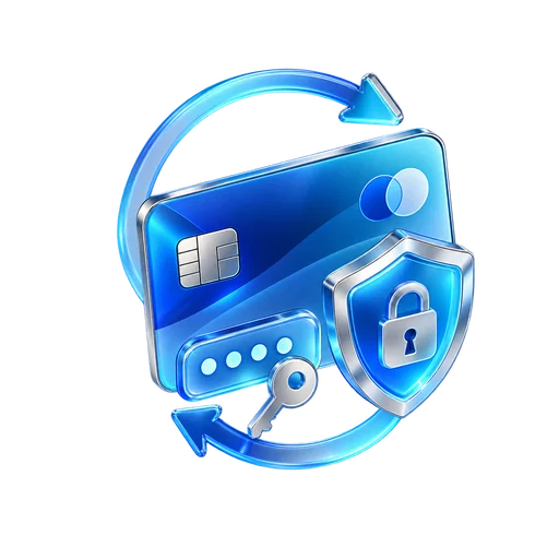 Decorative IDSSPL banking technology illustration