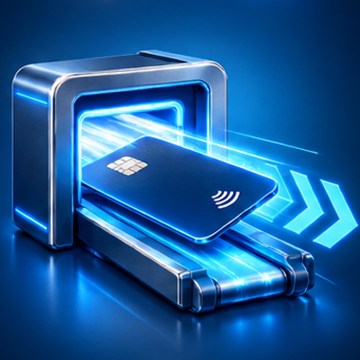 Decorative IDSSPL banking technology illustration