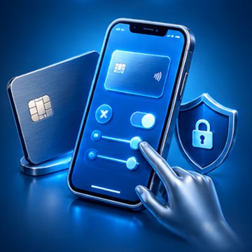 Decorative IDSSPL banking technology illustration