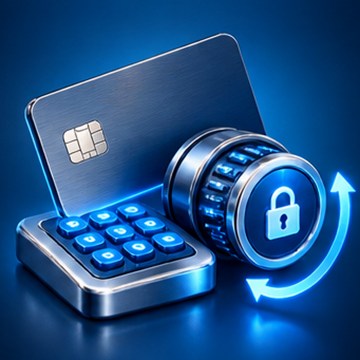 Decorative IDSSPL banking technology illustration