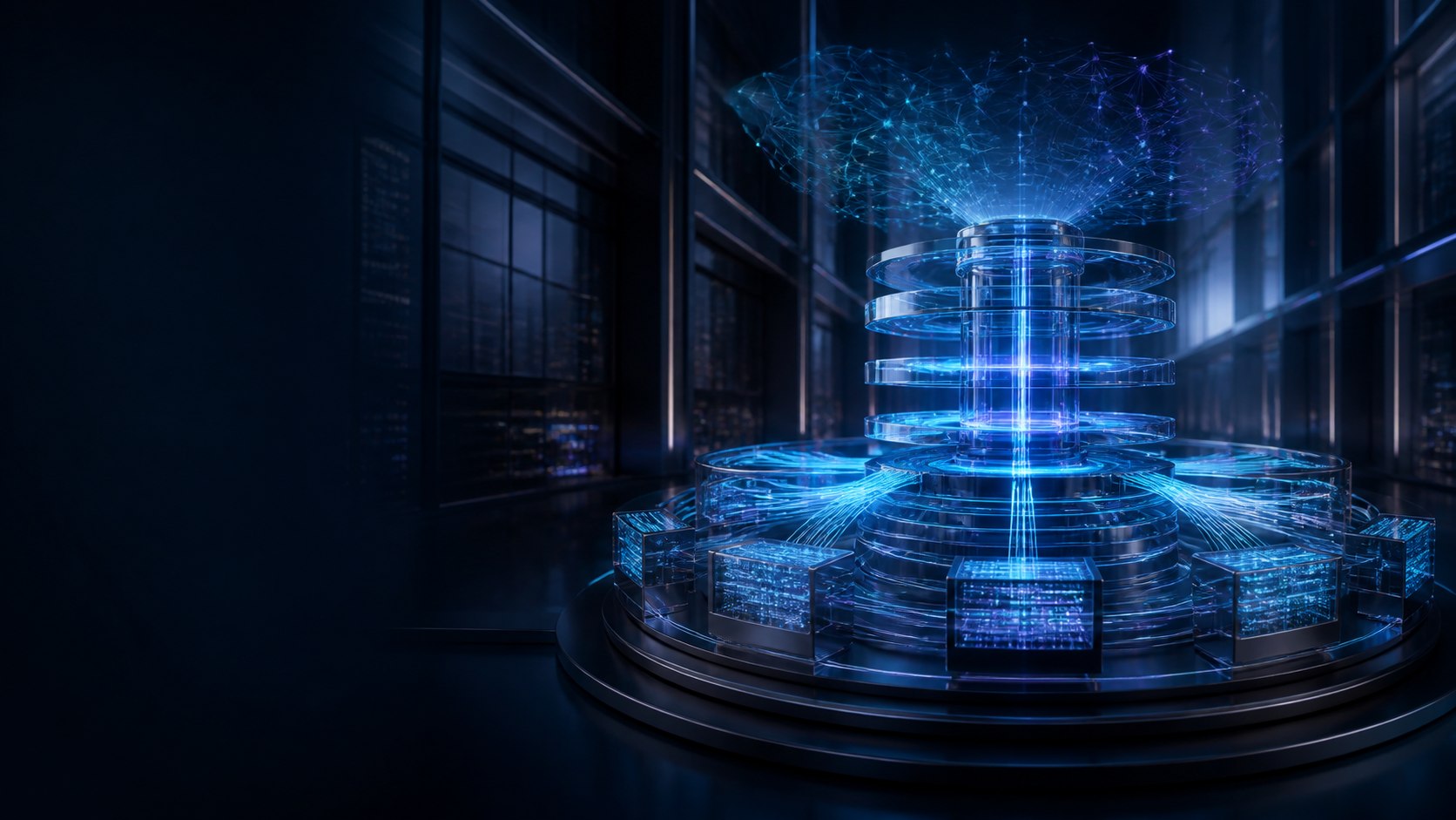 AI-powered core banking infrastructure with connected data and intelligence systems