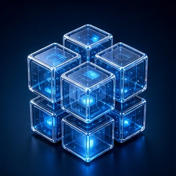 Decorative IDSSPL banking technology illustration