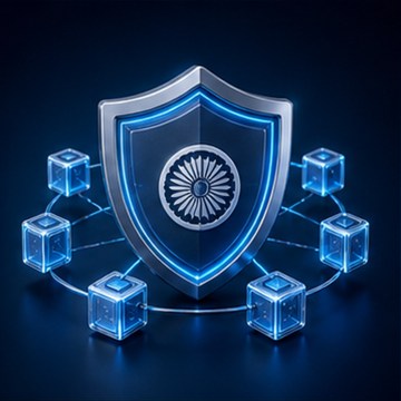 Decorative IDSSPL banking technology illustration