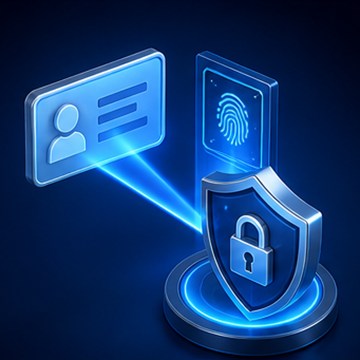 Decorative IDSSPL banking technology illustration