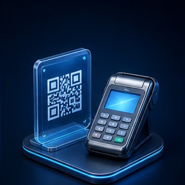 Decorative IDSSPL banking technology illustration