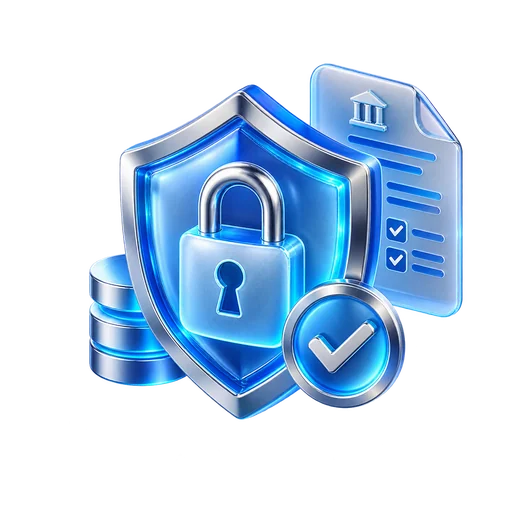 Decorative IDSSPL banking technology illustration